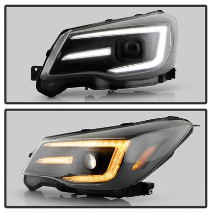 Spyder Signature Subaru Forester 14-16 Halogen Model Only Headlights (PRO-YD-SUFO14SI-BK)