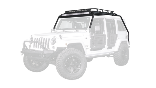 Body Armor 4x4 07-18 Jeep Wrangler JK Windshield Light Bar