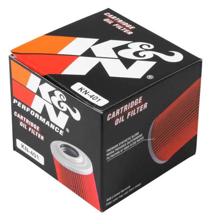 K&N Honda / Kawasaki / Yamaha / Triumph 3in OD x .75ID x 2.210in H Oil Filter