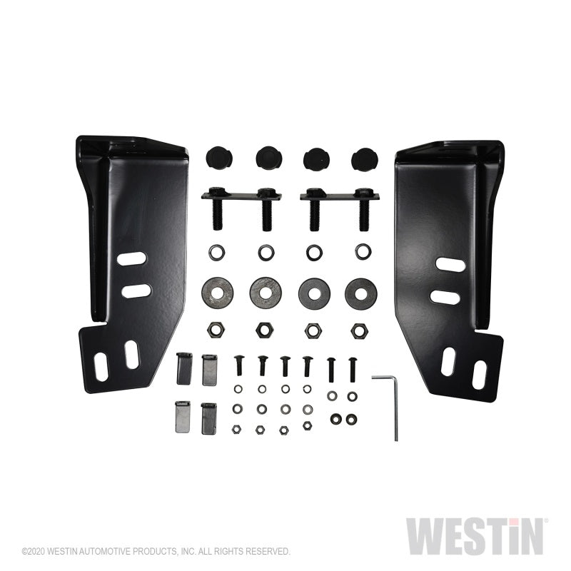 Westin 17-21 Ford F-250/350 HDX Bandit Rear Bumper - Black