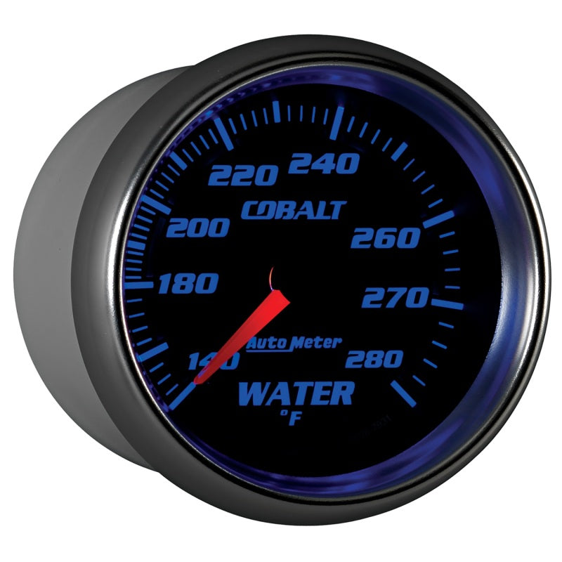 Autometer Cobalt 66.7mm 140-280 degree F. Water Temprature  Gauge