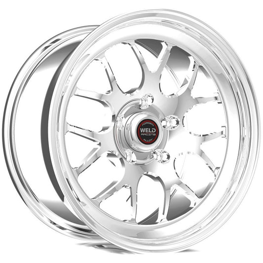 Weld S77 18x8 RT-S 5x4.75 / 5.1n. BS Polished Wheel (High Pad)