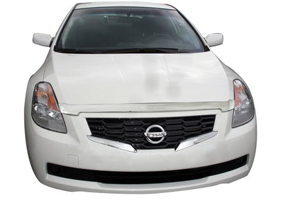 AVS 07-09 Nissan Altima Aeroskin Low Profile Hood Shield - Chrome