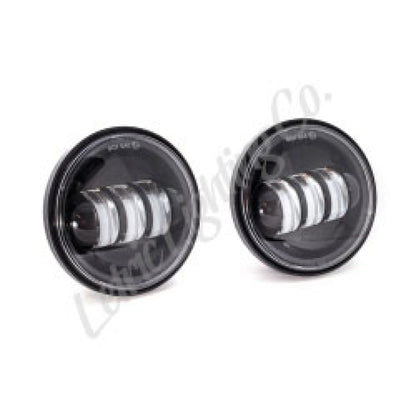 Letric Lighting 4.5in LED Passing Lamps Black
