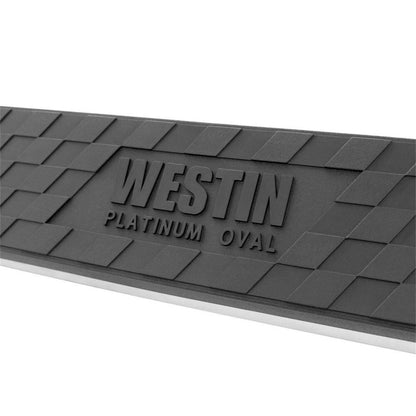 Westin 2002-2008 Dodge Ram 1500 Quad Cab Platinum 4 Oval Nerf Step Bars - SS