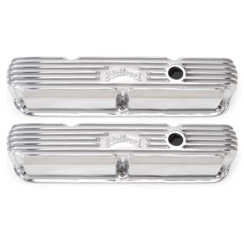 Edelbrock Valve Cover Classic Series Chrysler La 318-340-360 CI V8 Polshed