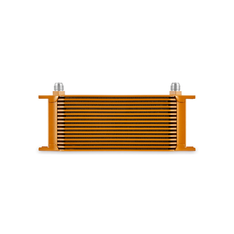 Mishimoto Universal 16-Row Oil Cooler Gold