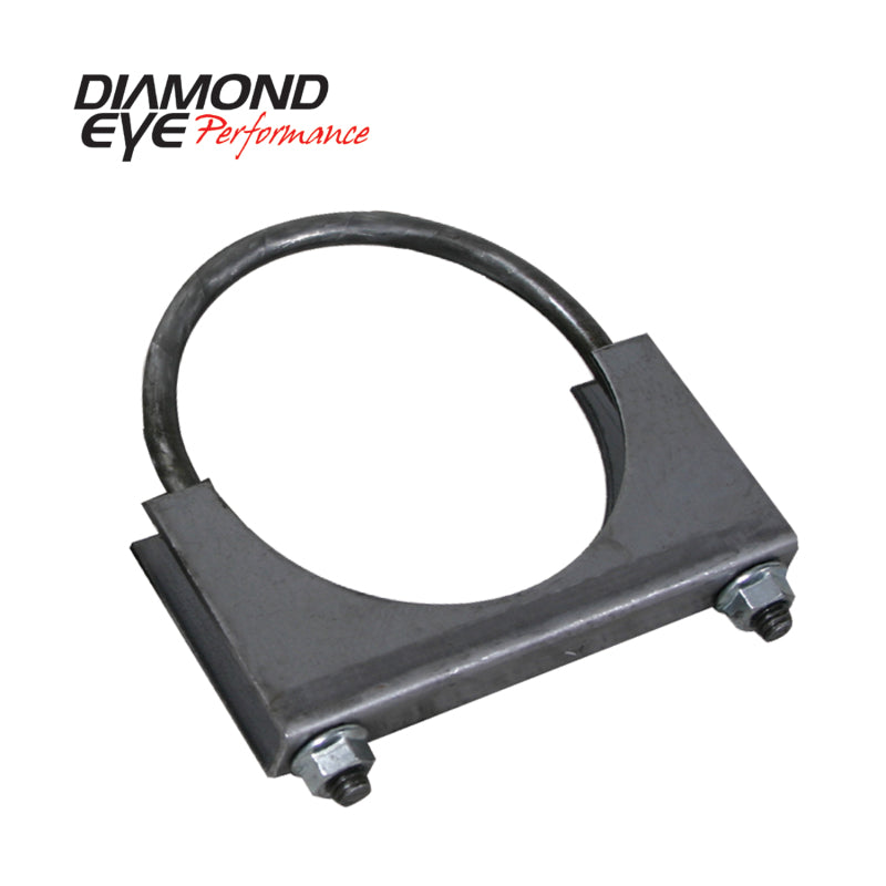 Diamond Eye CLAMP 3-1/2in 3/8in U-BOLT 11 GAUGE SADDLE HEAVY DUTY