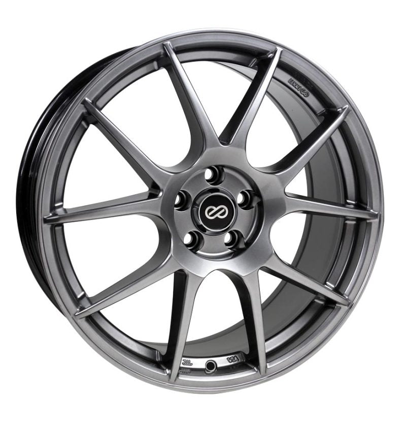 Enkei YS5 18x8 5x100 45mm offset 72.6mm Bore Hyper Black