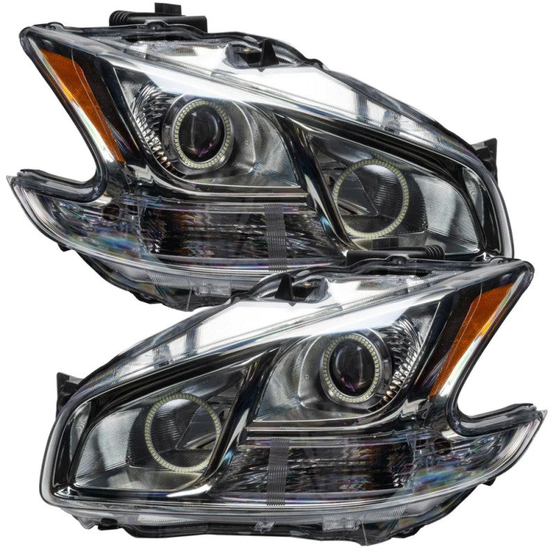 Oracle 09-13 Nissan Maxima SMD HL (Non-HID)-Chrome - ColorSHIFT w/ BC1 Controller NO RETURNS