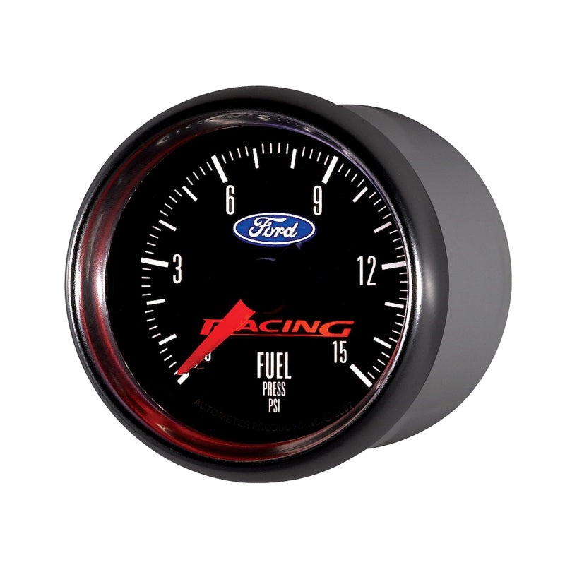 Autometer Ford Racing 52mm Digital Stepper Motor 15PSI Fuel Pressure Gauge