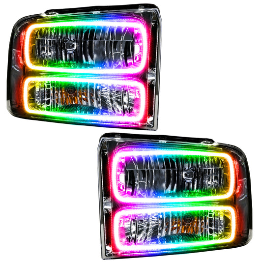 Oracle 05 Ford Excursion SMD HL - Chrome - ColorSHIFT NO RETURNS
