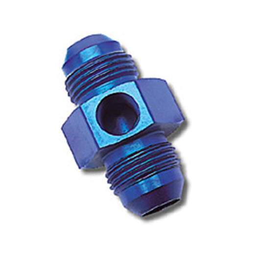 Russell Performance -6 AN Fuel Union Pressure Adapter (Blue)