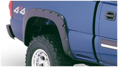 Bushwacker 21-22 Chevrolet Colorado (Ex ZR2) 74in. Bed Fleetside FF Pocket Style Flares 4pc - Sm BK