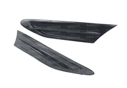 Seibon 12-13 BRZ/FRS BR Style Carbon Fiber Fender Ducts (Pair)