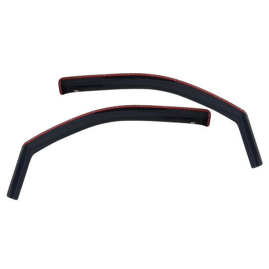 Westin 2002-2008 Dodge Ram Quad Cab (4 DR) Wade In-Channel Wind Deflector 2pc - Smoke