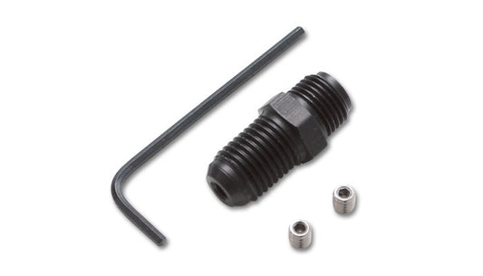 Vibrant - Oil Restrictor Fitting Kit; Size: -4AN x 1/8" NPT, with 2 S.S.Jets