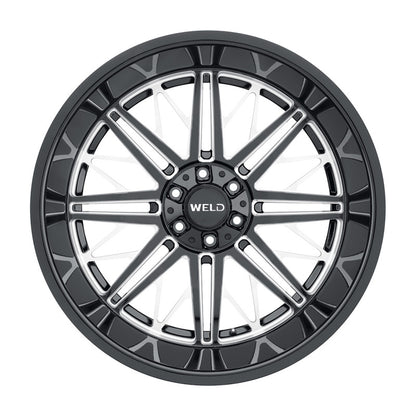 Weld Off-Road W145 22X12 Cascade 8X170 ET-44 BS4.75 Gloss Black MIL 125.1