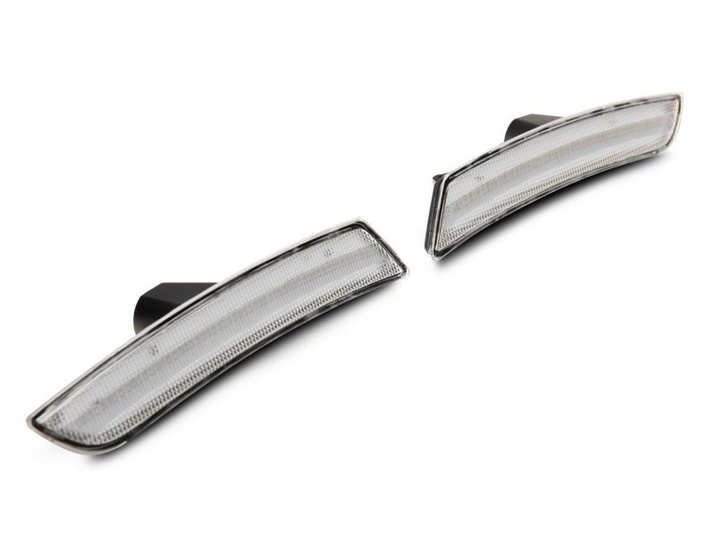 Raxiom 16-23 Chevrolet Camaro Axial Series LED Front and Rear Side Markers- Clear