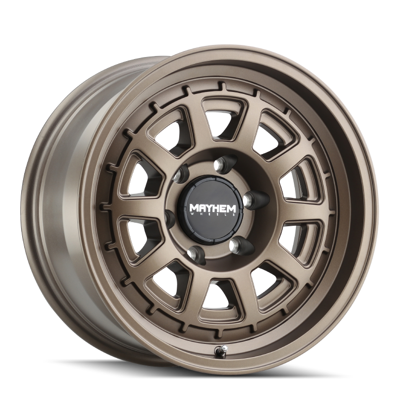 Mayhem 8303 Voyager 18x9 / 6x120 BP / 0mm Offset / 66.9mm Hub Dark Bronze Wheel