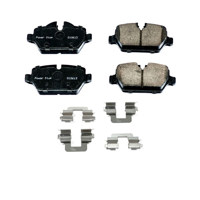 Power Stop 11-16 Mini Cooper Countryman Rear Z17 Evolution Ceramic Brake Pads w/Hardware