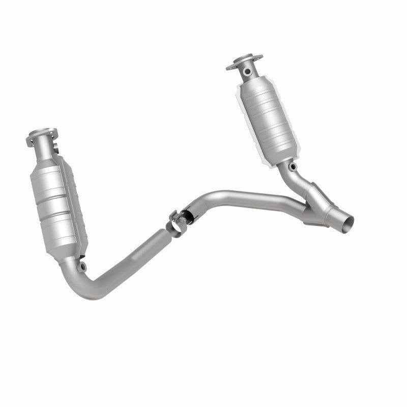 MagnaFlow Conv DF 05-06 Dodge Dakota/2006 Mitsubishi Raider 3.7L Y-Pipe Assembly