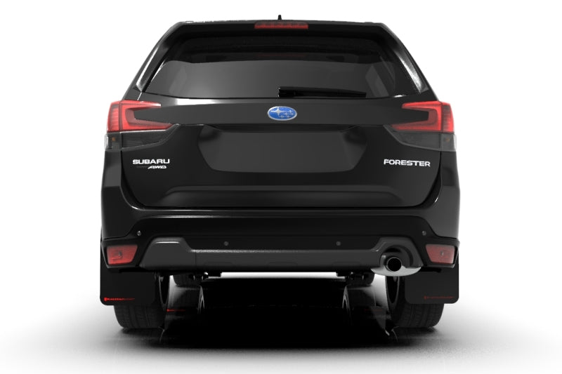 Rally Armor 19-21 Subaru Forester Black UR Mud Flap w/ Red Logo