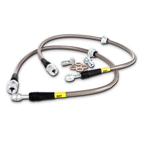 StopTech - 02-15 Honda Civic Si Stainless Steel Front Brake Lines