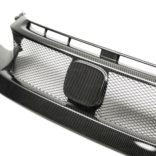 Seibon 17-18 Honda Civic Type R CV-Style Carbon Fiber Front Grill