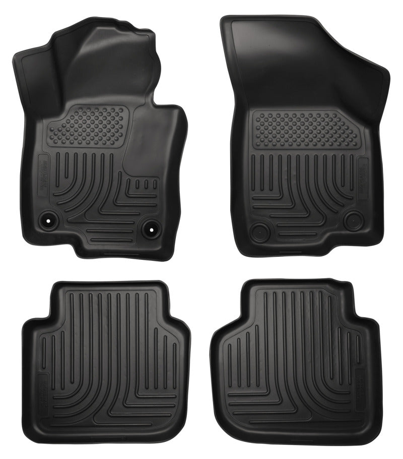 Husky Liners 2012 Volkswagen Passat WeatherBeater Combo Black Floor Liners