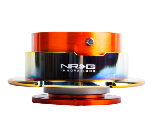 NRG Quick Release Gen 2.5 - Orange Body / Neochrome Ring
