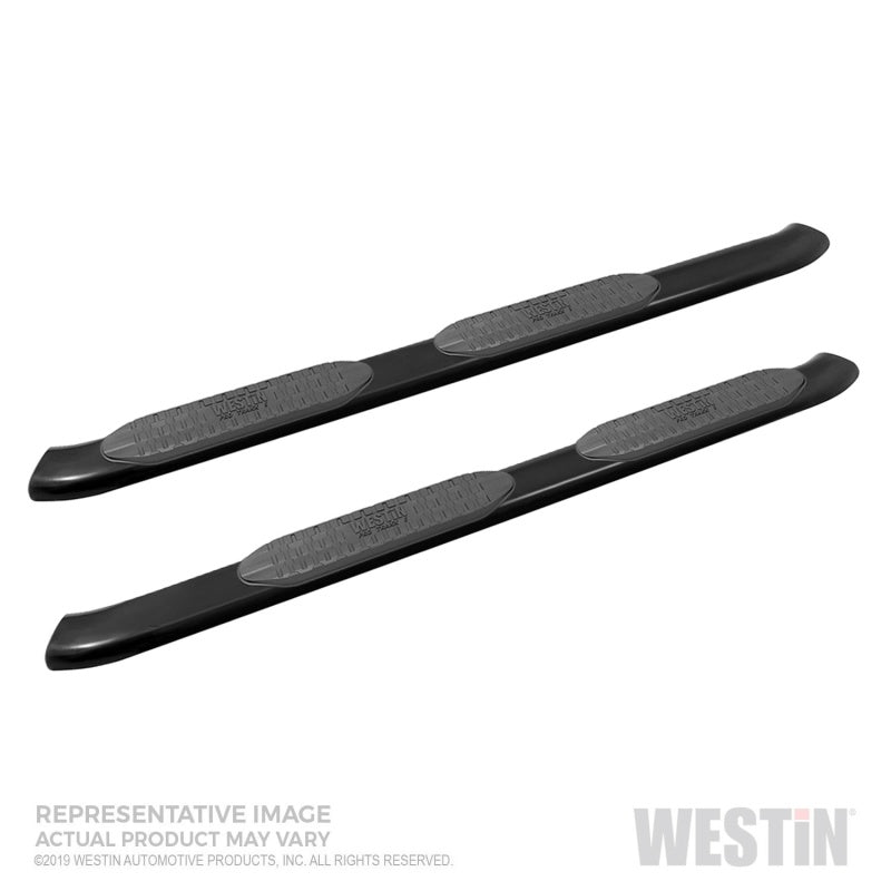 Westin 19-21 Ford Ranger SuperCab PRO TRAXX 5 Oval Nerf Step Bars - Blk