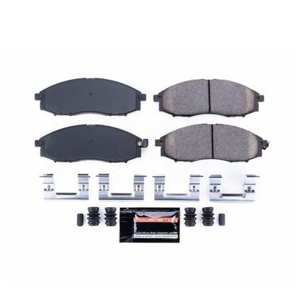 Power Stop 03-04 Nissan Frontier Front Z23 Evolution Sport Brake Pads w/Hardware