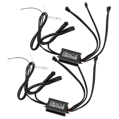 Oracle 15-21 Dodge Charger RGB+W DRL Headlight DRL Kit - ColorSHIFT w/ Simple Controller