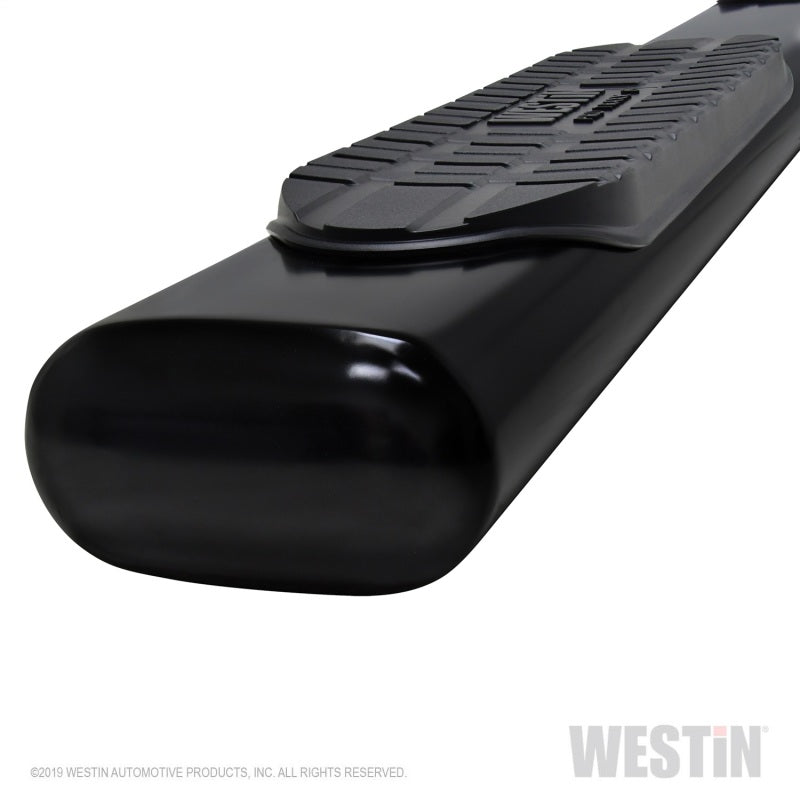 Westin 2019 Chevrolet Silverado Double Cab PRO TRAXX 6 Oval Nerf Step Bars - Black