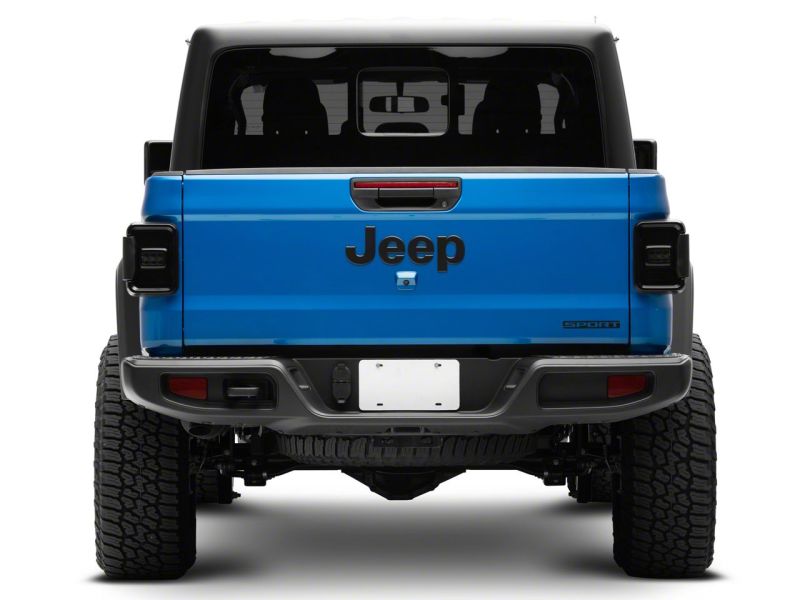 Raxiom 20-23 Jeep Gladiator JT w/ Factory Halogen LED Tail Lights- Blk Housing (Smoked Lens)