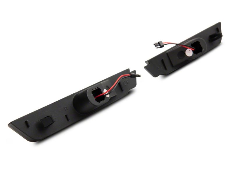 Raxiom 10-15 Chevrolet Camaro Axial Series LED Front and Rear Side Markers- Smoked