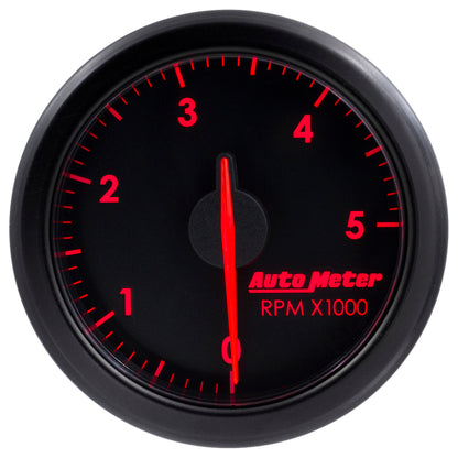 Autometer Airdrive 2-1/6in Tachometer Gauge 0-5K RPM - Black