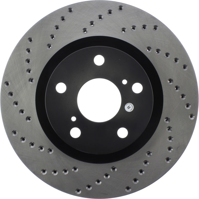 StopTech 07-13 Lexus ES 250/ES 300/ ES330/ES350 Drilled Sport CRYO Brake Rotor