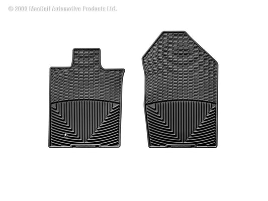 WeatherTech 06-09 Ford Fusion Front Rubber Mats - Black
