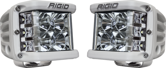 Rigid Industries D-SS - Flood - Set of 2 - White Housing