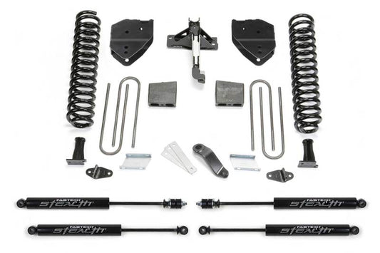 Fabtech 17-21 Ford F250/F350 4WD Gas 6in Basic Sys w/Stealth