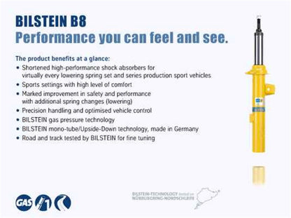 Bilstein B8 2014+ Mercedes-Benz CLA45 AMG (w/o Electronic Suspension) Front Left Strut Assembly