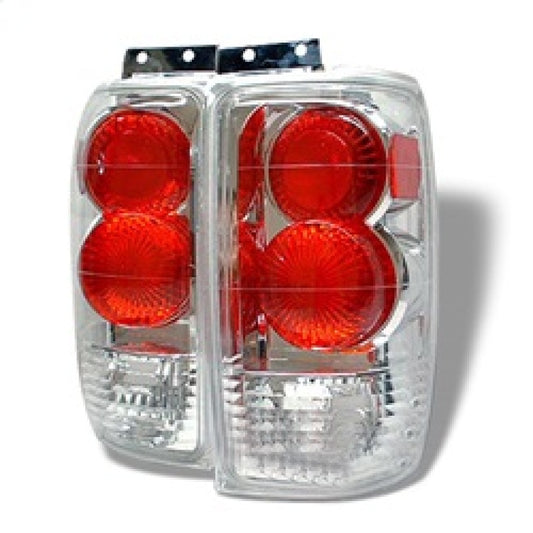 Spyder Ford Expedition 97-02 Euro Style Tail Lights Chrome ALT-YD-FE97-C