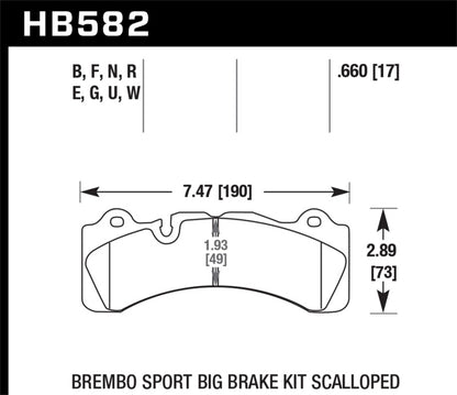 Hawk DTC-70 Compound Brake Pads