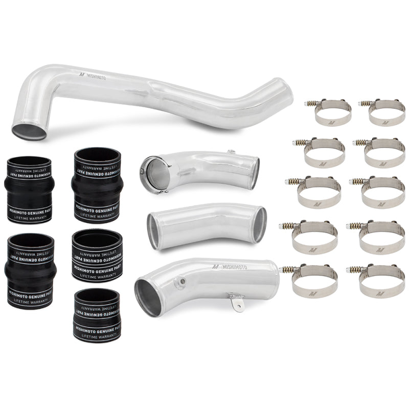 Mishimoto 17-19 GM 6.6L L5P Intercooler Pipe and Boot Kit Polished