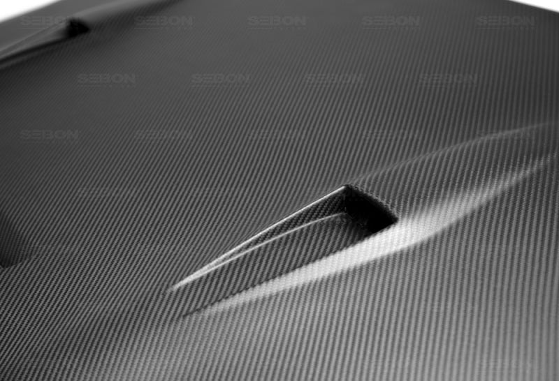 Seibon 09-15 Nissan GTR R35 GTII Dry Carbon Hood