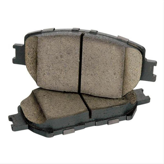Centric Posi-Quiet Ceramic Brake Pads w/Shims & Hardware - Rear