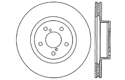 StopTech Drilled Sport Brake Rotor