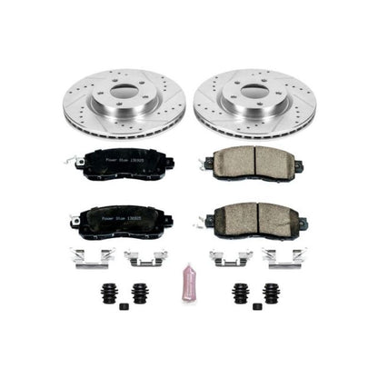 Power Stop 13-18 Nissan Altima Front Z23 Evolution Sport Brake Kit